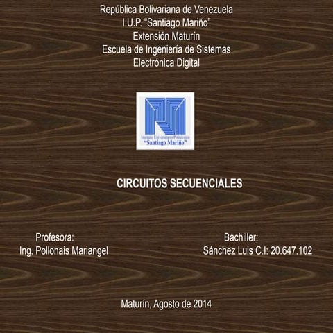 Circuitos secuenciales ejemplos