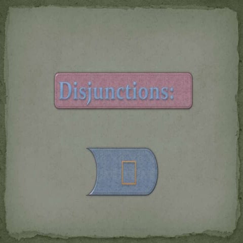 Circuits Disjunctions