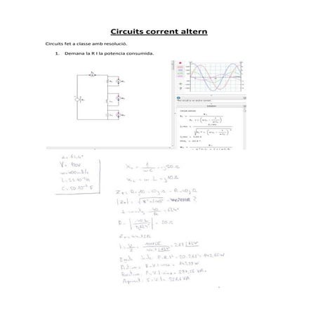 Circuits corrent altern