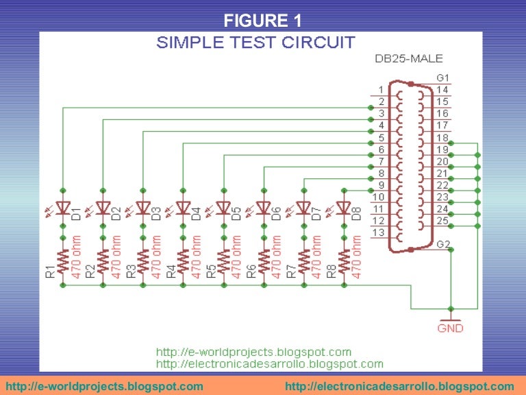 Circuits For Parallel Port