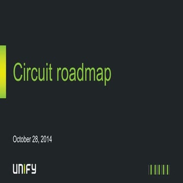 Circuit short roadmap 