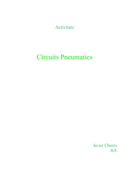 Circuits pneumatics javierchorro
