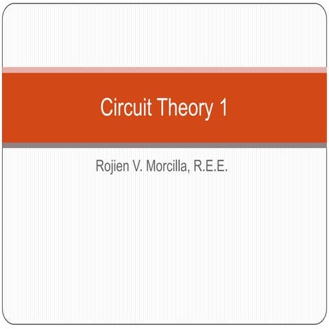 Circuit theory 1 finals