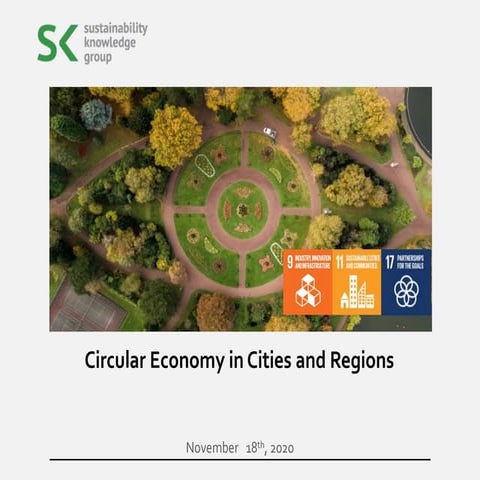 Circular economy in cities and regions