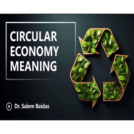 Circular Economy Meaning    