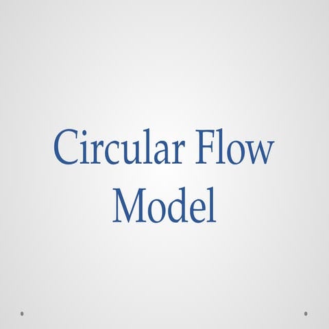 Circular_Flow and how money and stuff moves in