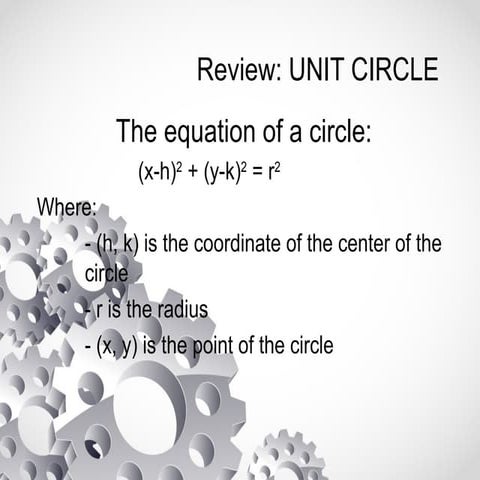 Trigonometry: Circular Functions | PPT