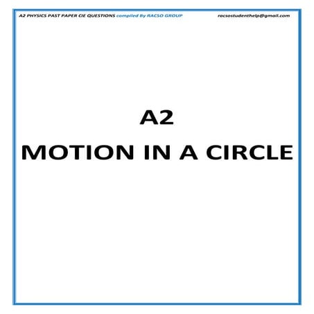 Circular motion