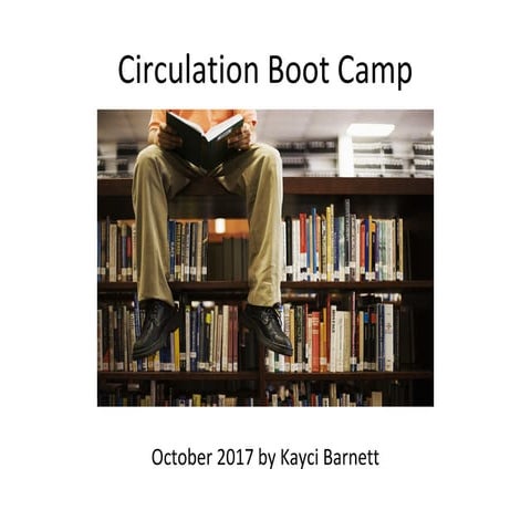 Evergreen Indiana Basic Circulation Class | PPT