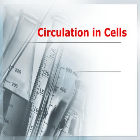Circulation in cells ok