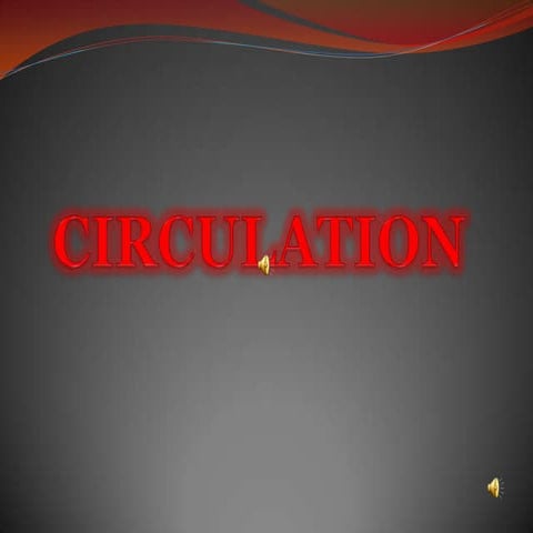 Circulation  powerpoint