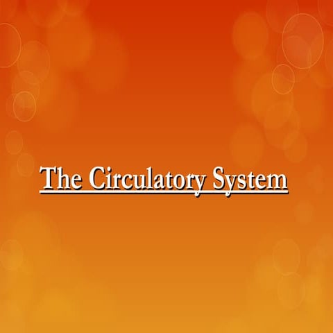 Circulatory system