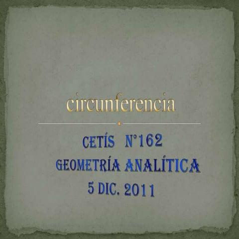 Circunferencia 162