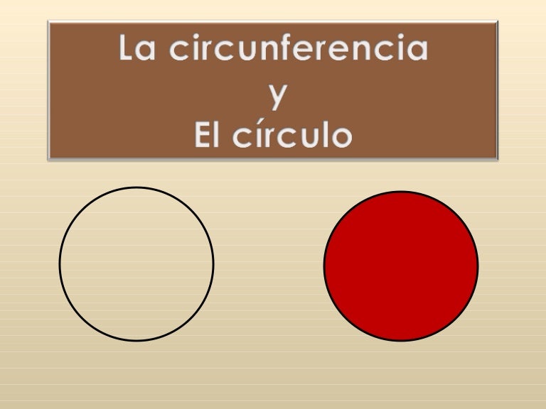 Resultado de imagen de CIRCUNFERENCIA Y CÍRCULO