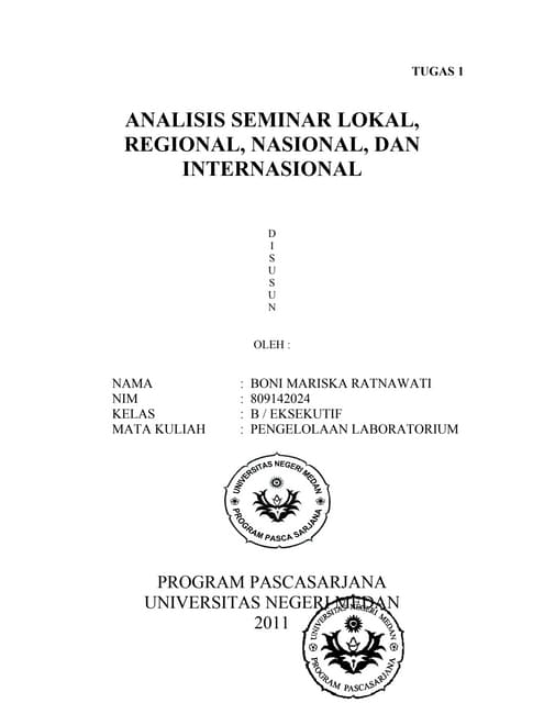 Ciri Ciri Seminar Ciri Ciri Seminar