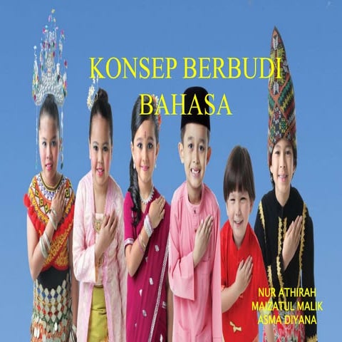 Ciri ciri orang berbudi bahasa