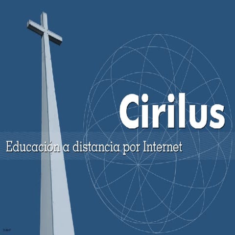 Cirilus Educación a distancia por Internet - Católica