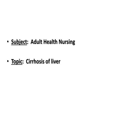Case presentation on Decompensated Chronic Liver Disease (Non Alcoholic ...