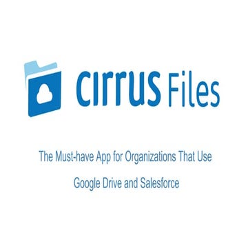 Cirrus Files