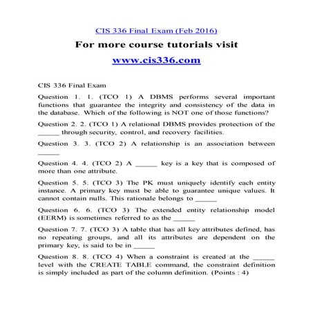 CIS 336 Inspiring Innovation -- cis336.com