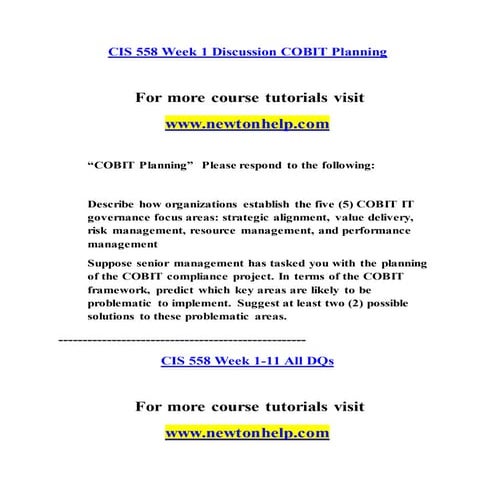 Cis 558 Extraordinary Success/newtonhelp.com  