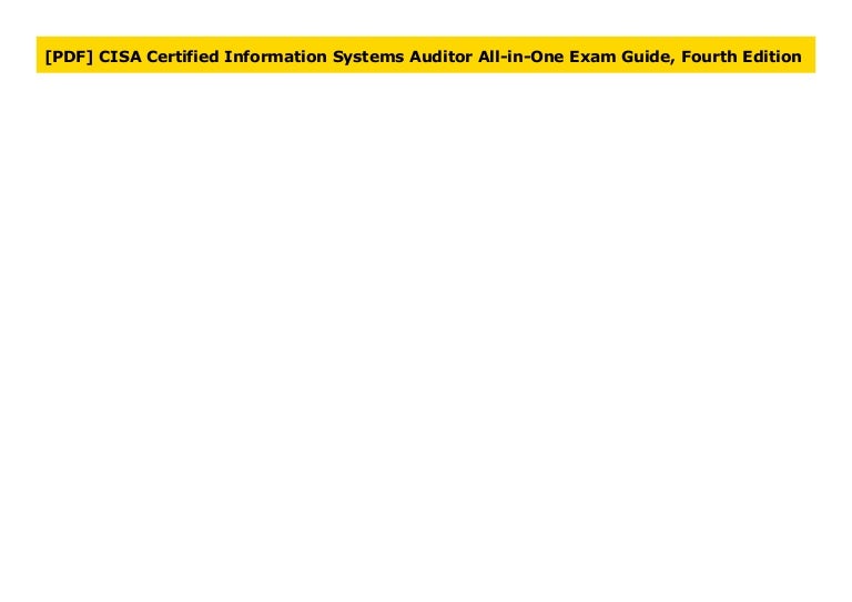 CISA Zertifikatsfragen