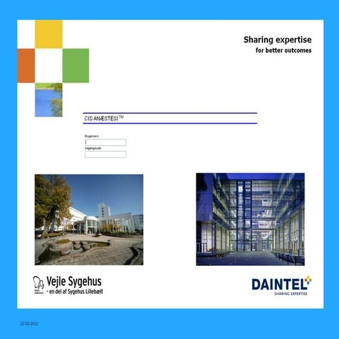 CIS Anaesthesia Software