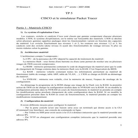 Cisco et-le-simulateur-packet-tracer