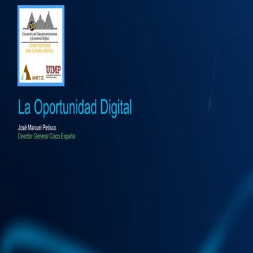 La oportunidad digital