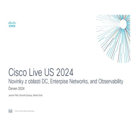 cisco-live-us-2024 materials reference conducted in 2024 | PDF
