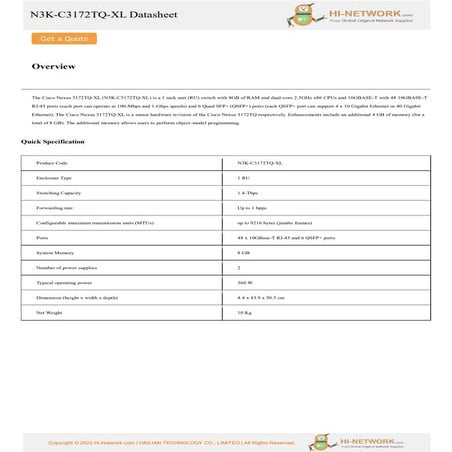 cisco-n3k-c3172tq-xl-datasheet.pdf