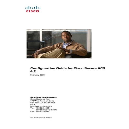 Cisco acs configuration guide