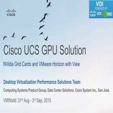 Cisco at v mworld 2015 gpu-solution-c240_m4-082715-vmworld