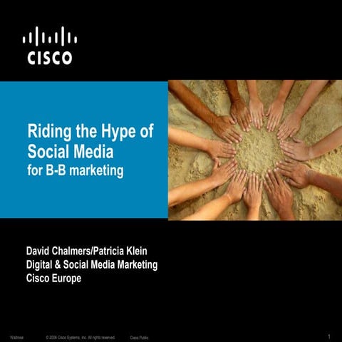 Social Media B2B Marketing | Cisco, Europe