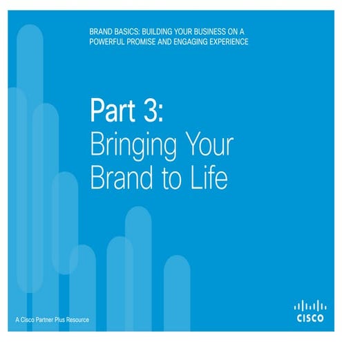 Partner Plus Brand Basics Session 3 Workbook 