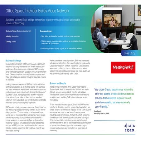 Business Meeting Park