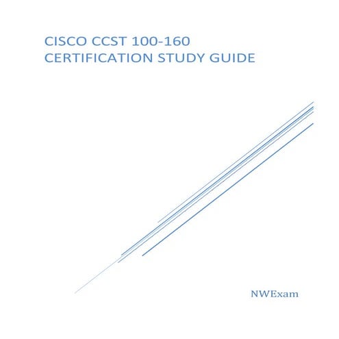 Cisco CCST 100-160 Certification Study Guide.pdf