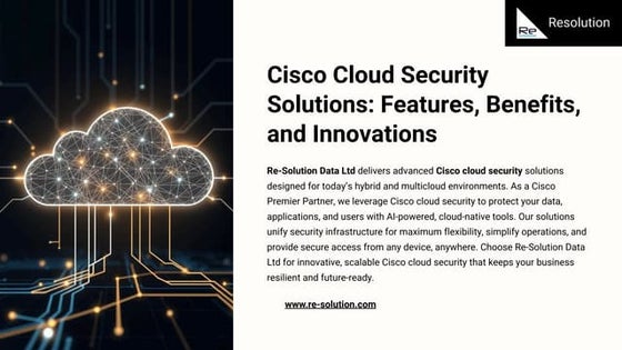The Future of Cisco Cloud Security: Innovations and AI Integration