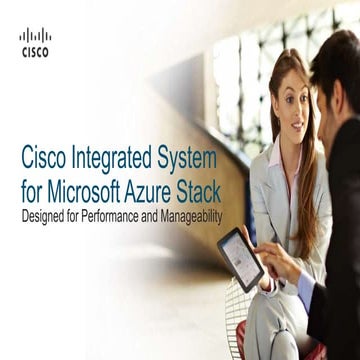Cisco integrated system for microsoft azure stack