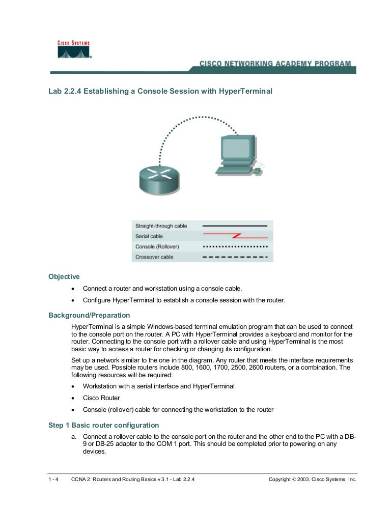 Cisco Labs Practical1