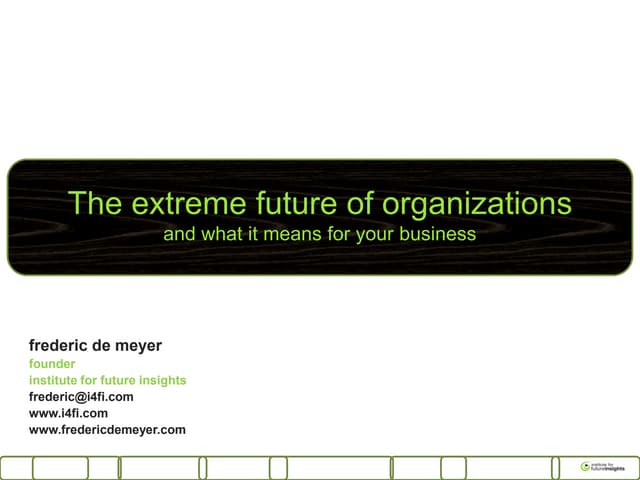 'The future of professional organizations' Cisco Plus keynote -Luxembourg