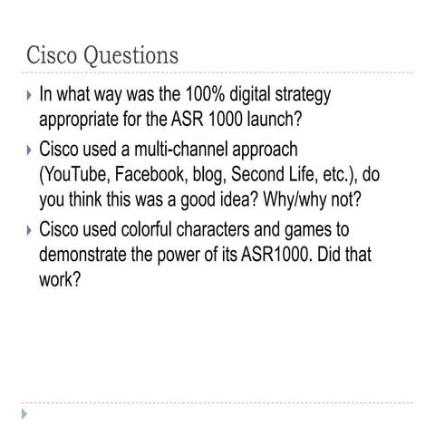Cisco questions