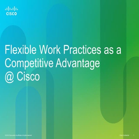 CISCO Flexible Work / Telework Presentation for RDASI