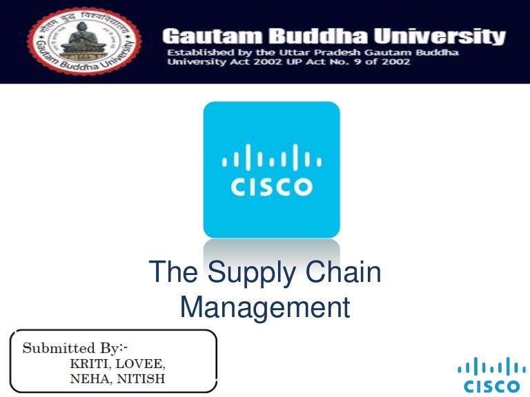 Cisco supply chain