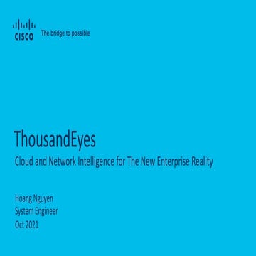 ciscothousandeyesusecase