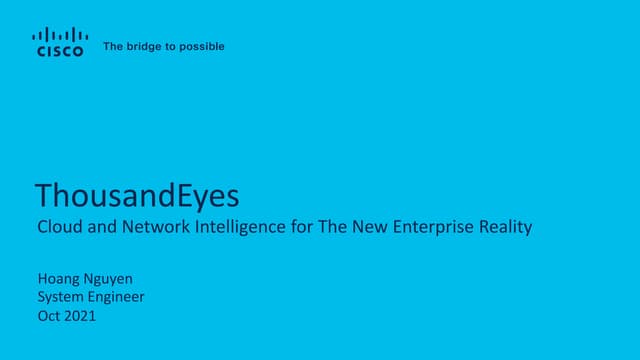 ciscothousandeyesusecase