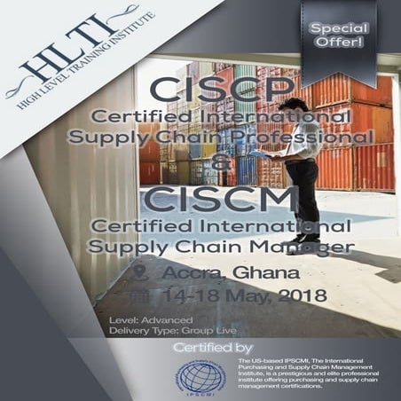 CISCP & CISCM / 14-18 May 2018 Accra,Ghana