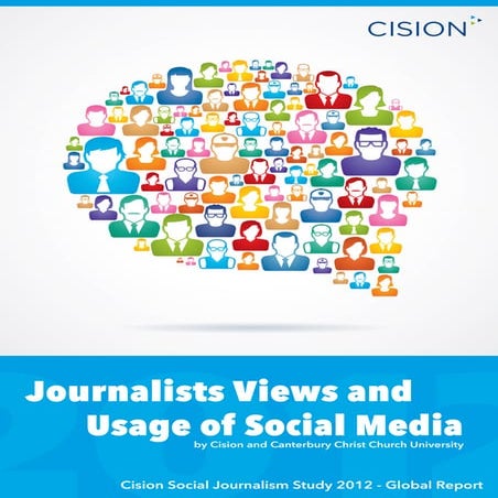 Cision social journalism study 2012   global report