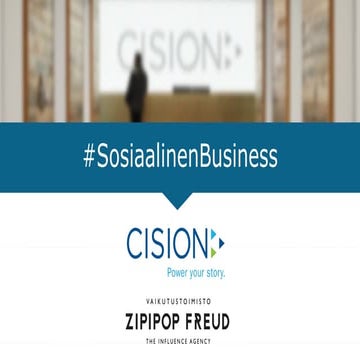 Cision & Sipipop Freud Keynote Intro Slides Sosiaalinen Seminar 25 November
