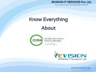 CISM Prüfungsfrage
